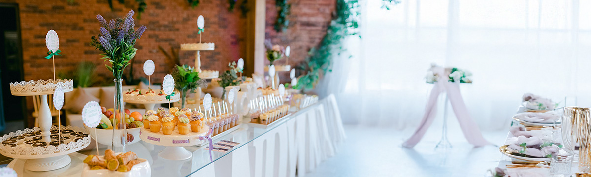 wedding display tables